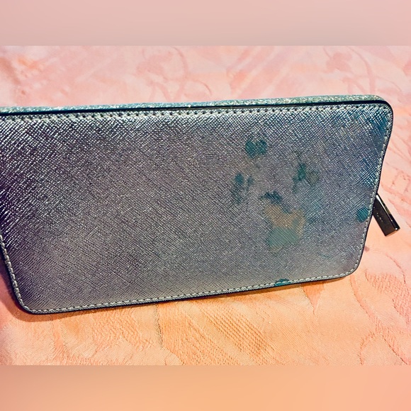 Kate Spade Glitter Cosmetic Bag Never Used - Picture 5 of 5